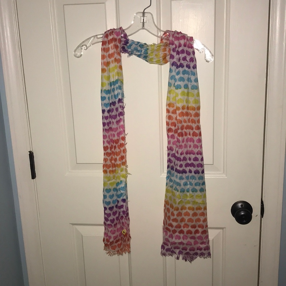 Rainbow scarf